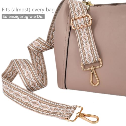 ROYGBCP Purse Straps Replacement Wide Crossbody Shoulder Strap For Bags Purse Extender Accessories Guitar Straps - Image 3