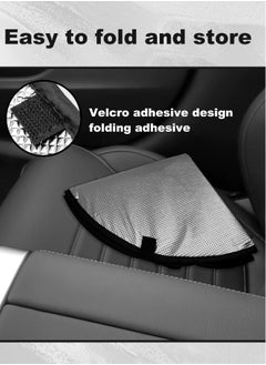 Generic Premium Steering Wheel Sun Shade Cover with 3-Layer Foil for UV Protection and Cooling, Fits All Cars, Trucks, and SUVs  - Image 4