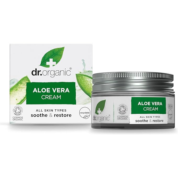 Dr.Organic Aloe Vera Cream-50Ml - Image 1