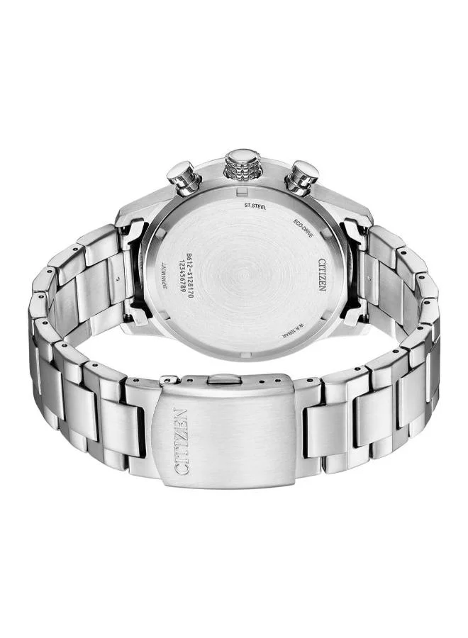 سيتيزن Men's Stainless Steel Eco-Drive Chronograph Watch CA0790-83L - 43 mm