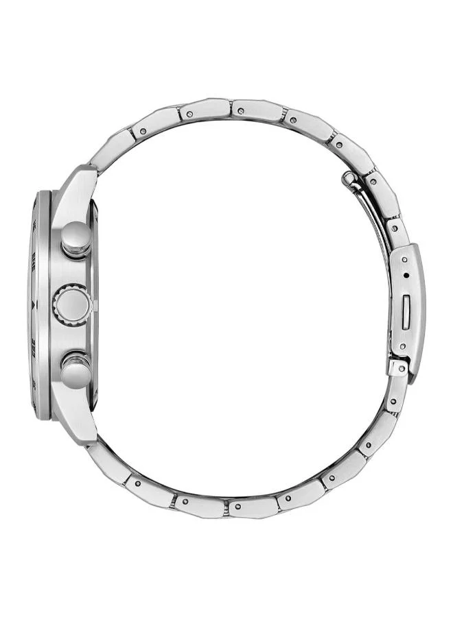 سيتيزن Men's Stainless Steel Eco-Drive Chronograph Watch CA0790-83L - 43 mm