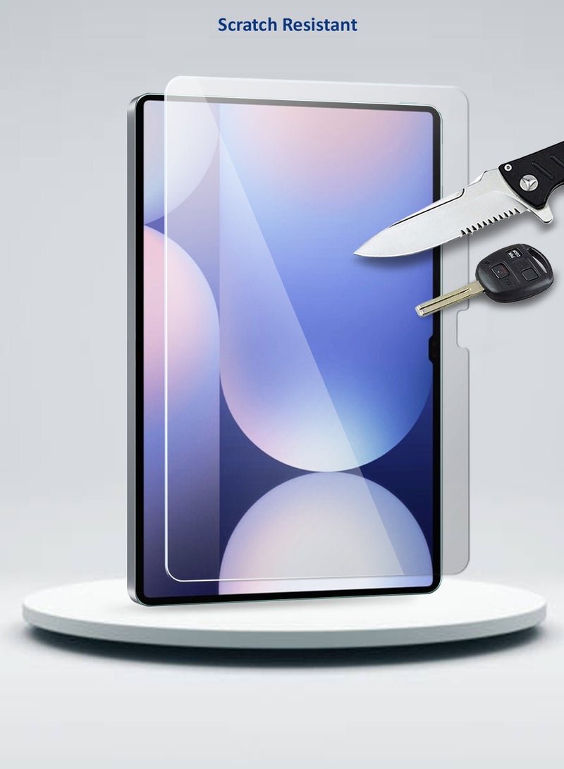 Wtech Samsung Galaxy Tab S10 Ultra 5G 2024 (14.6 Inch) X920 X926B 9H Ultra HD Tempered Glass Screen Protector (TSG9CN) - Clear - Image 4