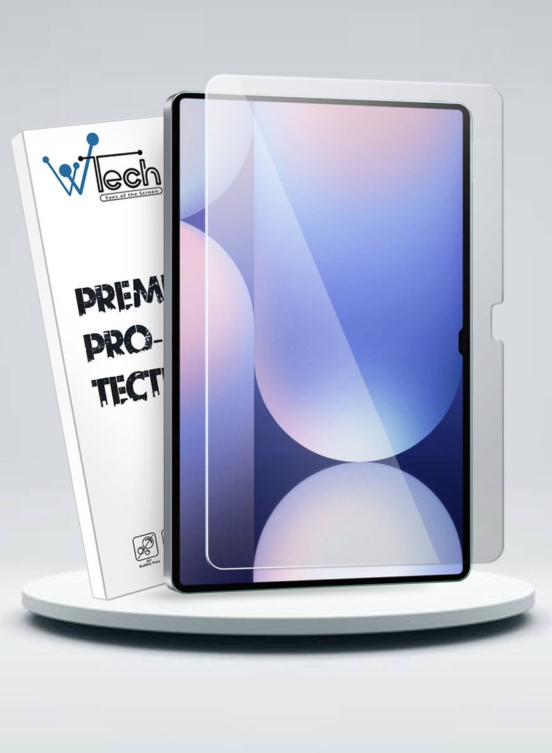 Wtech Samsung Galaxy Tab S10 Ultra 5G 2024 (14.6 Inch) X920 X926B 9H Ultra HD Tempered Glass Screen Protector (TSG9CN) - Clear - Image 1