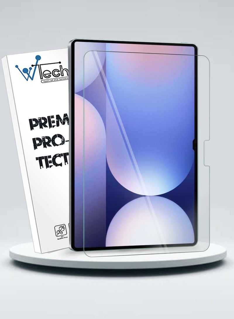 دبليو تيك Samsung Galaxy Tab S10 Ultra 5G 2024 (14.6 بوصة) X920 X926B 9H Ultra HD واقي شاشة من الزجاج المقوى - شفاف - Image 1