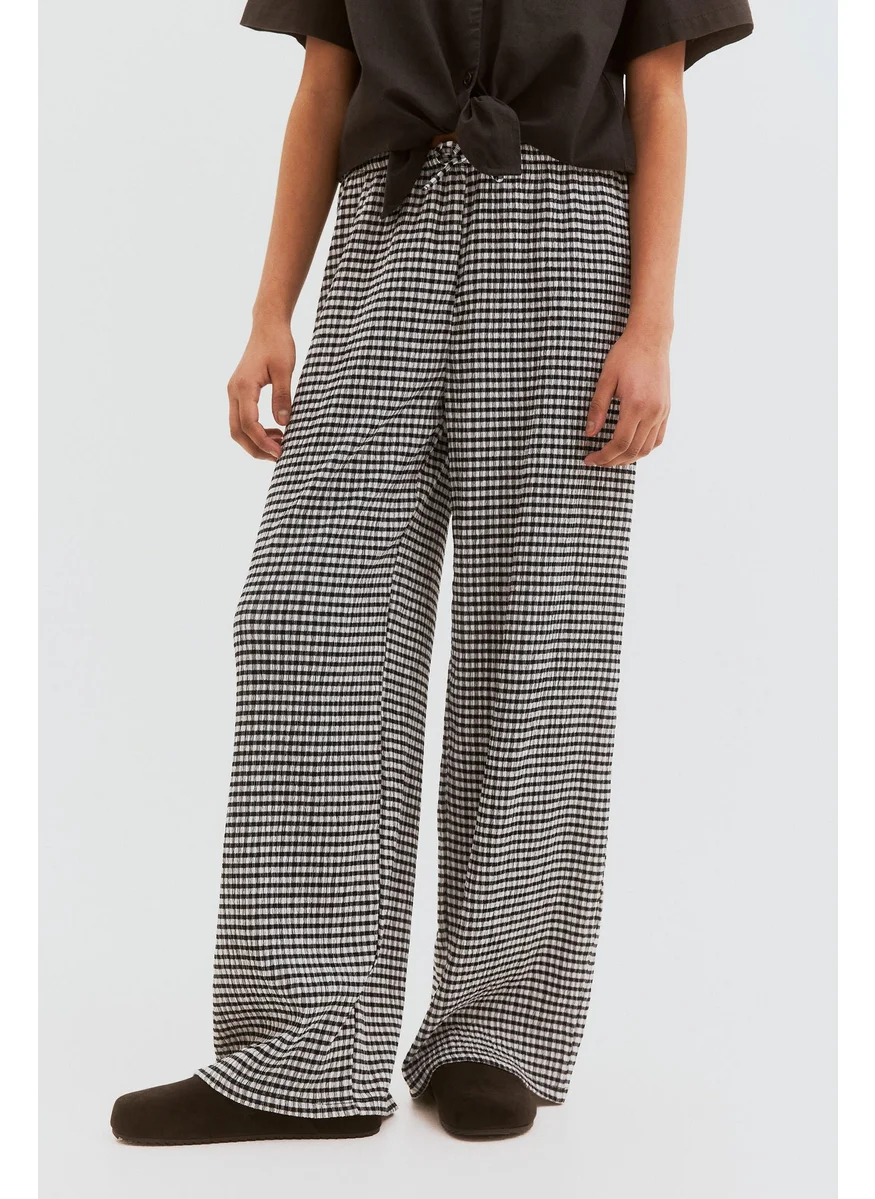 اتش اند ام Textured Jersey Trousers