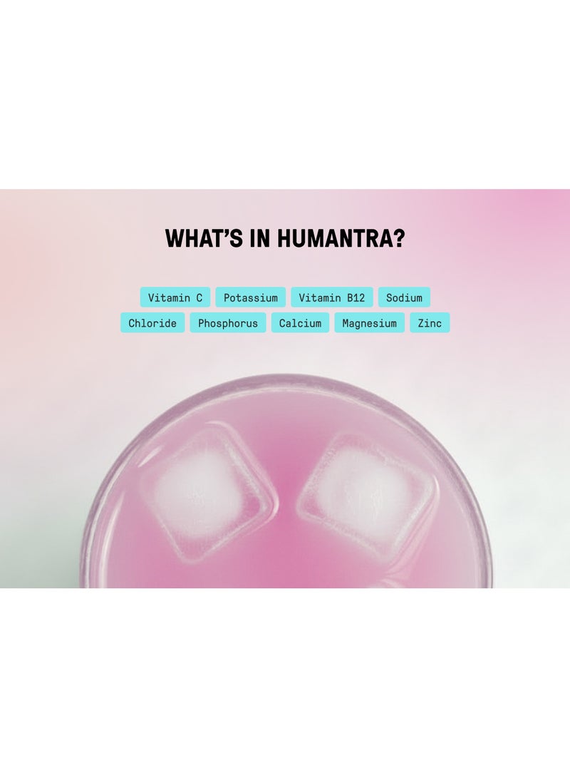 Humantra Lychee Electrolyte Hydration 3.9gm Pack Of 10 - Image 3