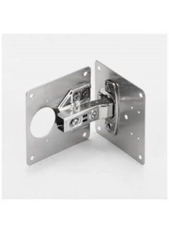 Generic Cabinet Door Hinge Repair Plate,Kitchen Cupboard Door Hinge Repair Kit,Hinge Repair Brackets Kit Includes Fixing Screws,for Wood,Furniture,Shelves,Cabinet (1set)  - Image 2