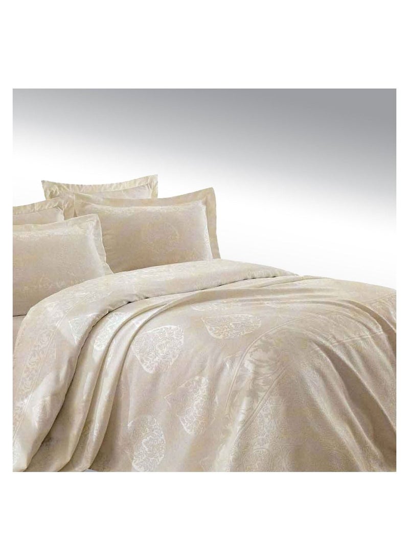 Family Bed Coverlet Set Jacquard 6 pieces size 240 x 240 cm model 404 from Family Bed  - Image 2