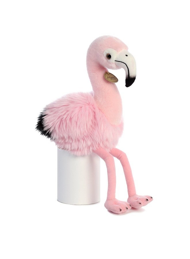Aurora® Realistic Miyoni® Andean Flamingo Stuffed Animal - Lifelike Detail - Cherished Companionship - Pink 10 Inches - Image 1