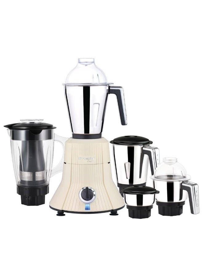 Premier Zesta DX Mixer Grinder set of 5 Jar 230V/750W Ivory MG5169