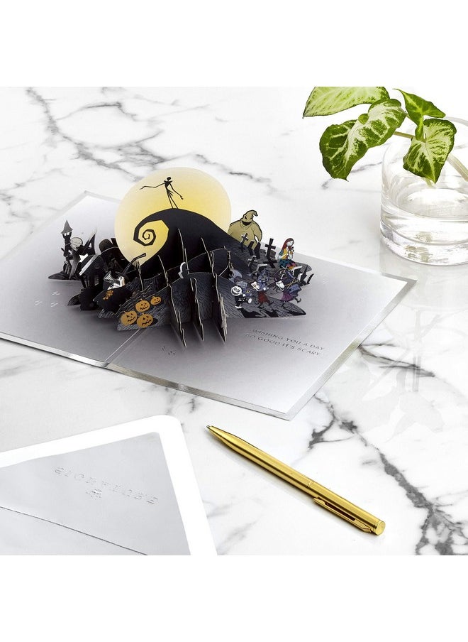 Hallmark Hallmark Signature Paper Wonder Nightmare Before Christmas Pop Up Birthday Card, Halloween Card (Happy Nightmares)  - Image 3