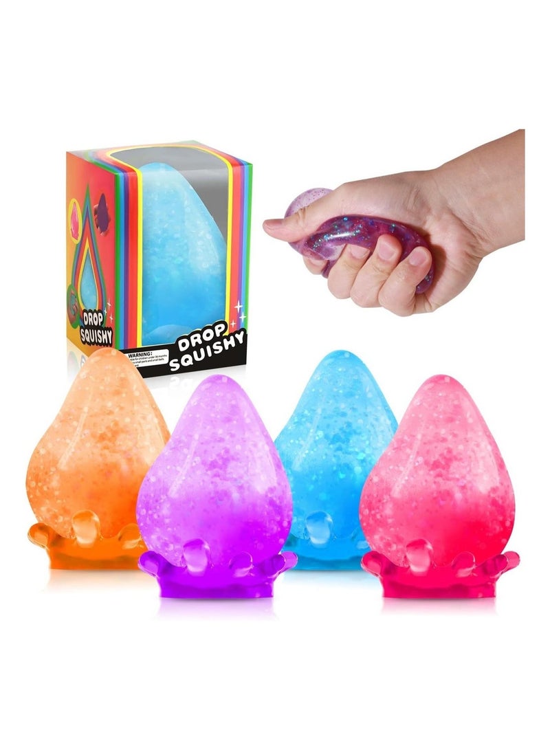 Dream Drop - Sensory Squeeze Toy with Dreamy Smooth Squeeze - Multiple Color Random (Pack of 1) - Image 1