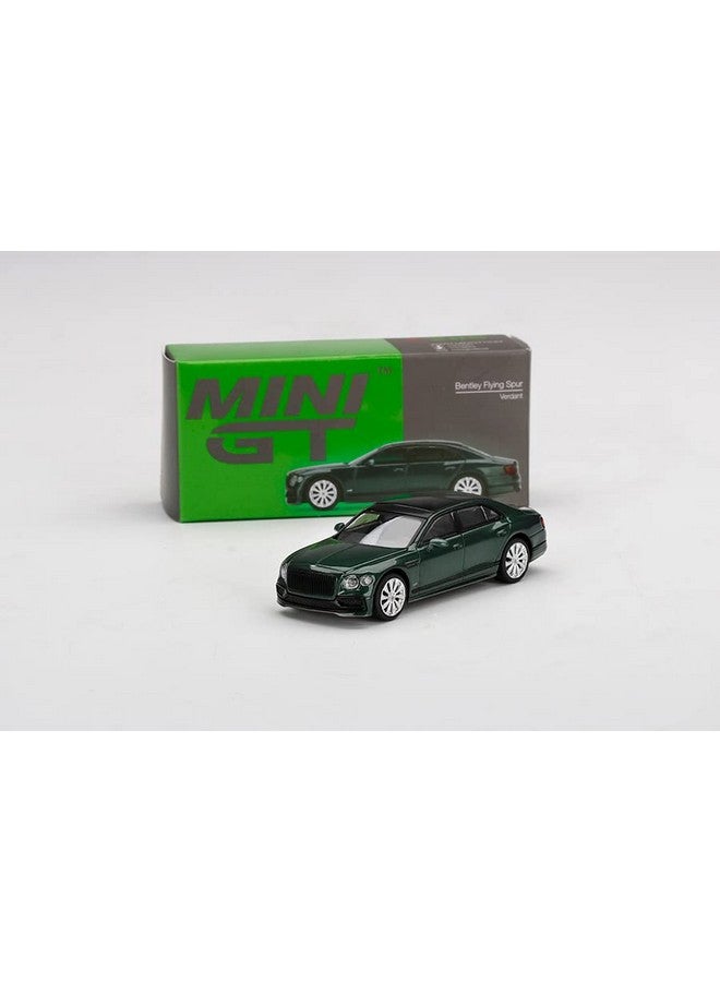 Mini GT ميني جي تي بنتلي فلاينغ سبور فيردانت جرين #286 ميو إكسكلوسيف 1 من 2400 مينيatures حقيقية - Image 1