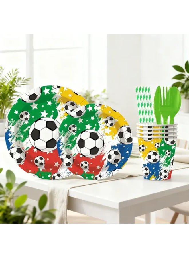 Fifa 2026 Football/ Soccer Party Plates-10 Pcs - Image 3