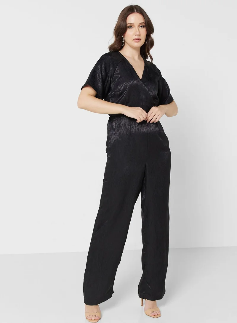 VERO MODA Surplice Neck Jumpsuit
