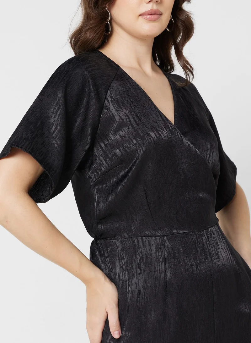 VERO MODA Surplice Neck Jumpsuit