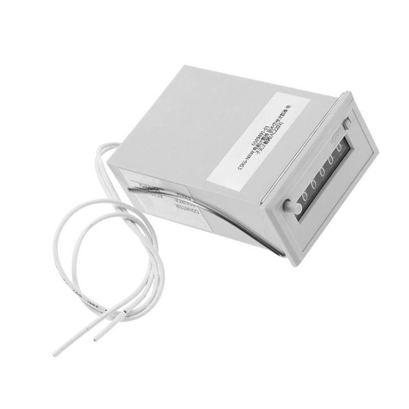 CSK6‑NKW 6 Digit Electromagnetic Pulse Counter (#01 AC 220V) - Image 2