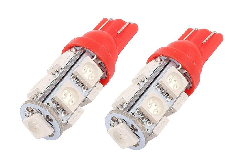 PA 9 SMD (RED) LED Parking Bulb Pilot Light/License Plate car Lights for Mahindra XUV 500 (Pair / 12V) - Image 5