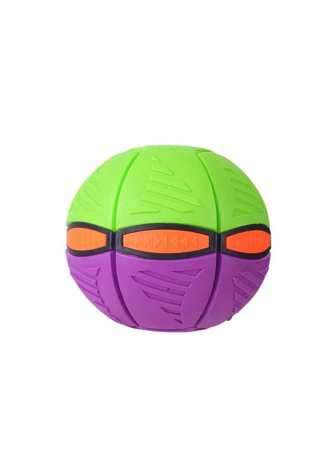 Bouncy Ball Step On The Ball Children's Toys Frisbee Flying Saucer Deformation Ball Foot Step On The Luminous Bouncing Ball - Image 3