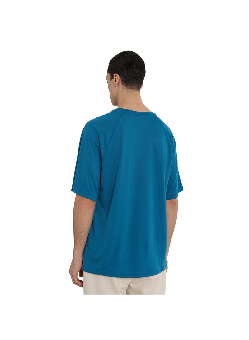 Termit تي شيرت بحري للرجال EU 56-58، تيرميت، تصميم فضفاض، مزيج ألياف صناعية متين، مريح وأنيق لأسلوب الحياة النشط - Image 3