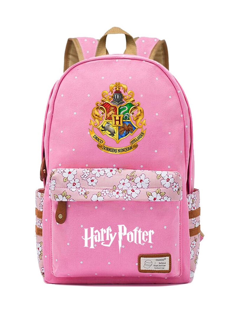 Harry Potter Student schoolbag canvas girls backpack