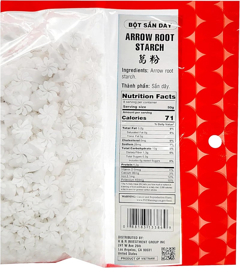 Fortuna Arrow Root Starch 14oz - Image 3