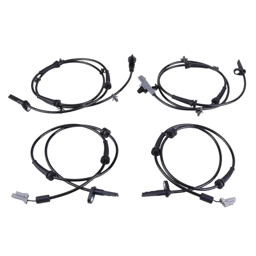 Hiolpen 4pcs ABS Wheel Speed Sensor Fit for 2007-2012 for Nissan Altima 2009-2014 for Nissan Maxima Rear Left Rear Right Front Left Front Right ABS Sensors - Image 1