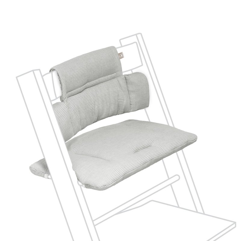 STOKKE Tripp Trapp Classic Cushion 2 Nordic Grey Pair With Tripp Trapp Chair or High Chair For Support Comfort Machine Washable - Image 2