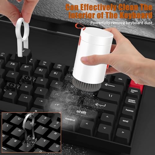 Elvana Keyboard Cleaning Set, 20 in 1 Keyboard Cleaning Brush Kit, Cleaning Brush Electronic Cleaner for Technology Gadget Earbuds Laptop Mobile Phone Screen Smartphone Earphone Camera Lens - Image 4