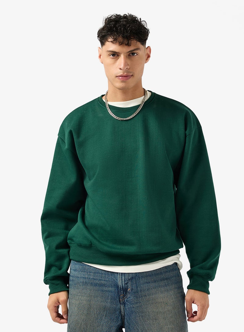 سفنتي فايف كنزة كبيرة بطبعة جرافيك - Image 2