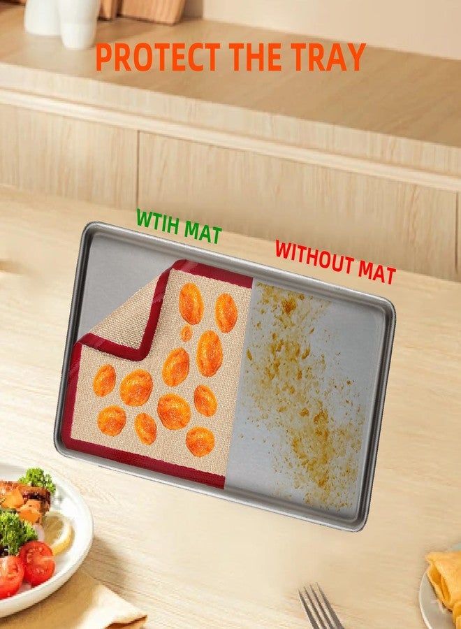 Fovege Silicone Drying Mat For Harvest Right Freeze Dryer, Freezer Mat Accessories, Small Size Trays Mats Set, Silicone Dividers, Baking Mats, Door Pad For Freeze Dryer (S, 13-5/16'' * 7'') - Image 2
