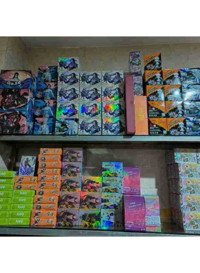 Genuine Card Tour Pony Huiyue Rainbow Fun Shadow Pack Universe Hero Altman Card Classic Deluxe Edition-Color:14 Pieces Of Ultraman Gel Pen For 10 Yuan (24 Pieces) - Image 4