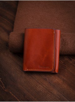Motevia Motevia 3 Layer Genuine Leather Wallet Purse Pouch Card Money Holder Mens Genuine Leather with 5 Inner Pockets by Motevia (Havan)  - Image 3
