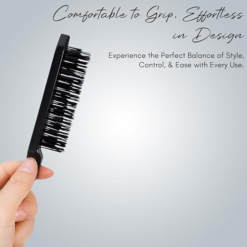 Beauté Secrets Basics Teaser Hair Brush black comb brush, Black - Image 5
