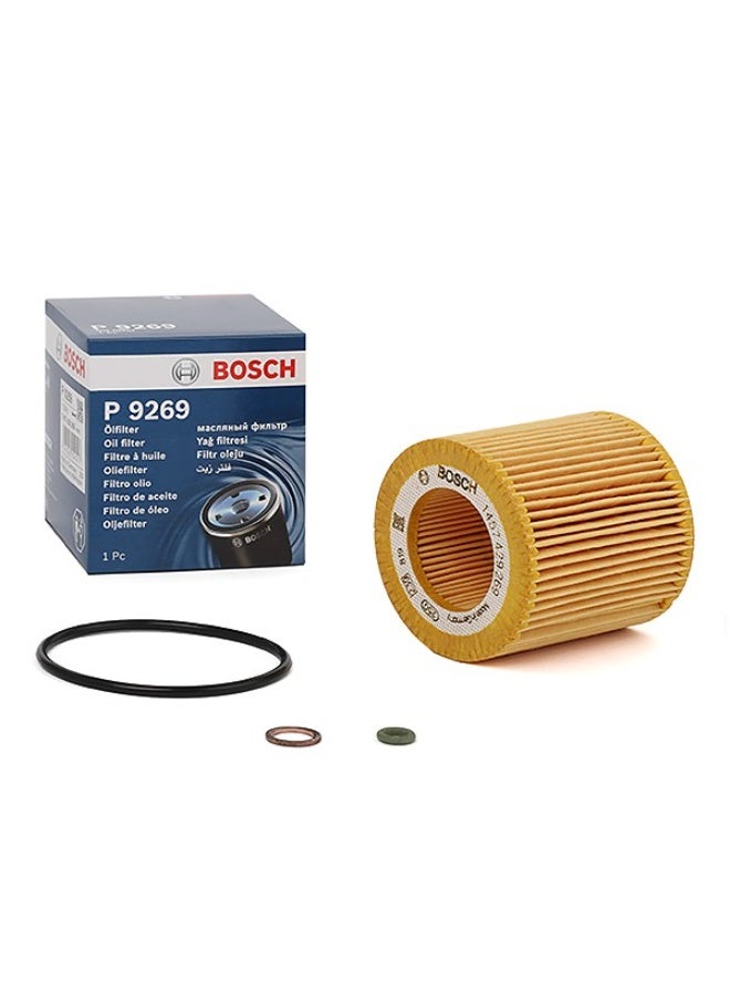 BOSCH Oil filter 3-Series E90 , 5-Series E60 (N52) 5-Series F10 (N53)