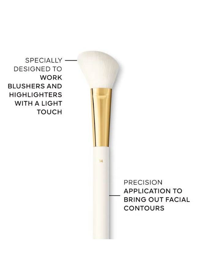 غيرلان فرشاة أحمر الخدود والهايلايتر من جيرلان رقم 14 - فرشاة الوجه - Image 2
