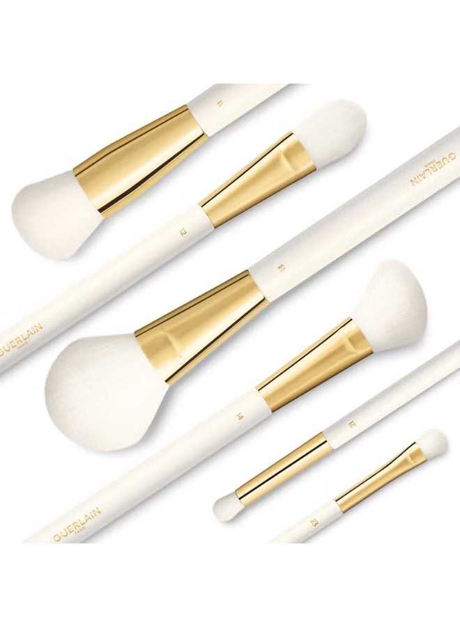 غيرلان فرشاة أحمر الخدود والهايلايتر من جيرلان رقم 14 - فرشاة الوجه - Image 4