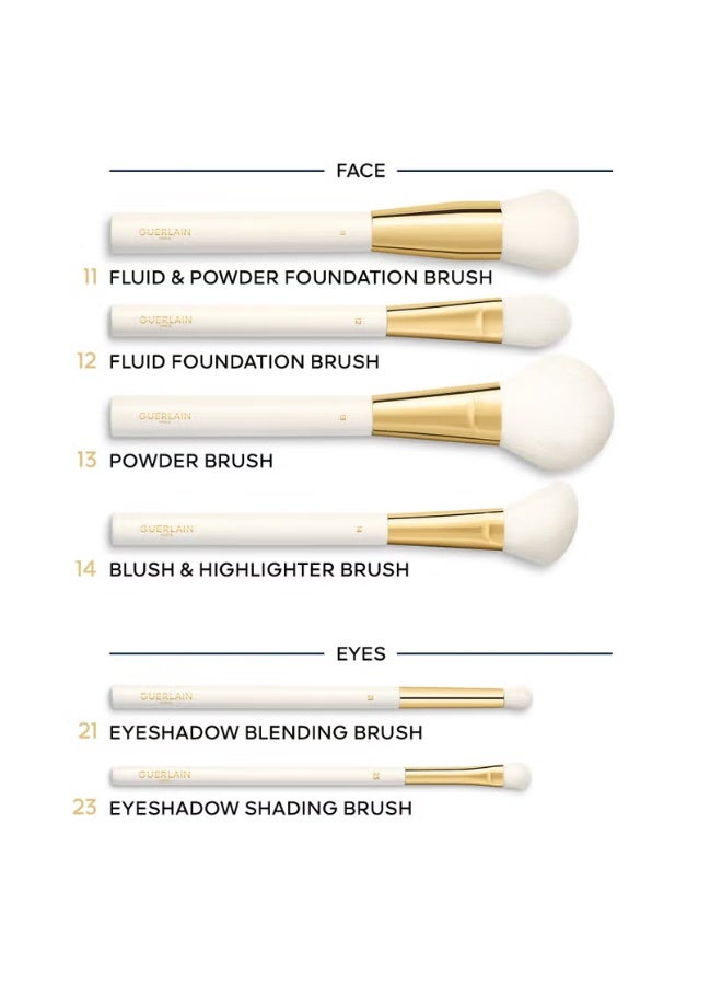 غيرلان فرشاة أحمر الخدود والهايلايتر من جيرلان رقم 14 - فرشاة الوجه - Image 3