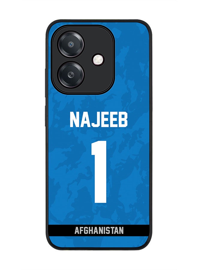 Stylizedd For Oppo A5i Case,Slim fit Camera Protection, Shockproof Thin Phone cover  - Afghanistan Najibullah Zadran, Jersey No 1