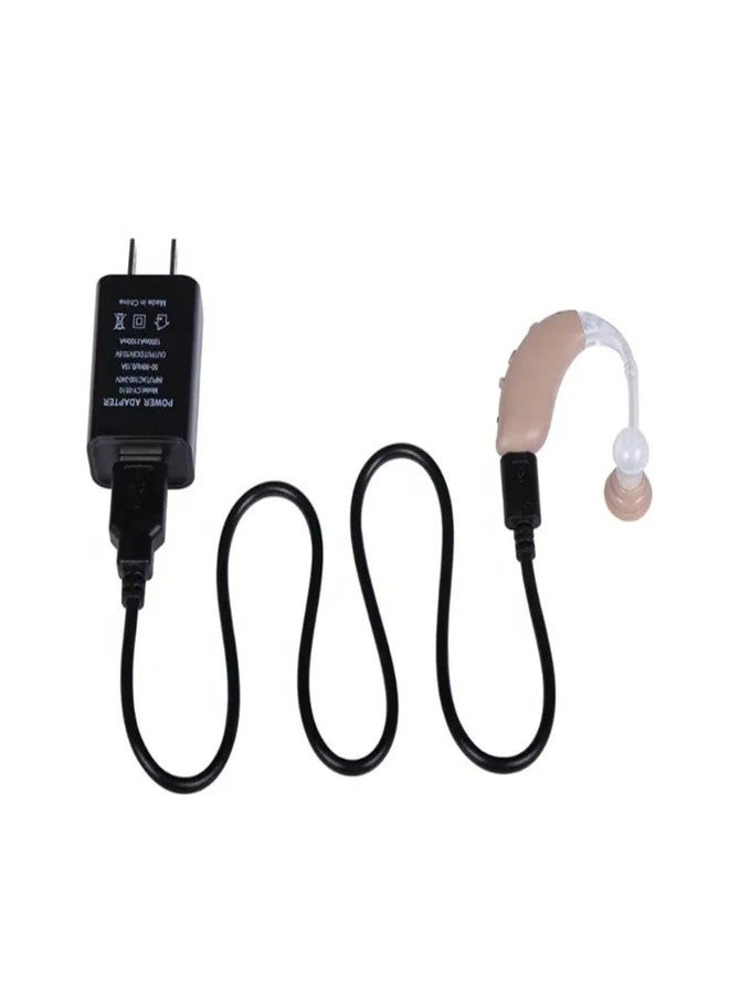 HP SOUND PLUS Hearing Aids,Invisible Rechargeable Hearing Amplifier with Noise Cancelling for Adults Hearing Loss, 360 BT BIEGE Digital Ear Hearing Assist Devices Volume Control Flesh (Single Ear) - Image 2