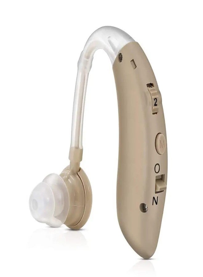HP SOUND PLUS Hearing Aids,Invisible Rechargeable Hearing Amplifier with Noise Cancelling for Adults Hearing Loss, 360 BT BIEGE Digital Ear Hearing Assist Devices Volume Control Flesh (Single Ear) - Image 1