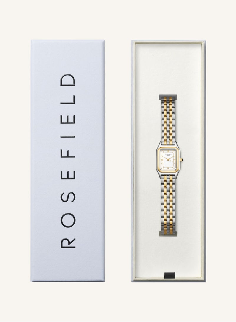 روزفيلد آيفي ذهب أبيض أرقام رومانية سوار فولاذي لونين - - - Image 3