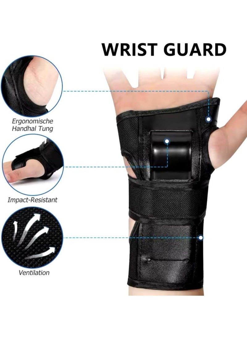 واي آند دي مجموعة منصات الركبة، الترس الواقي للأطفال الأطفال المراهقين البالغين مع منصات الركبة للركلة، التزلج، لوح التزلج، سكوتر، ركوب الدراجات، ركوب الدراجات - Image 5