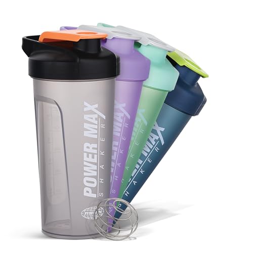 ASIAN Plastowares - Power Max Shaker | Leak-Proof Gym Shaker 750ML | BPA-Free | Sipper for Protein Shakes | Workout | Sports Shaker | Easy-to-Carry | Lightweight & Durable Design | Black, Plastic - Image 1