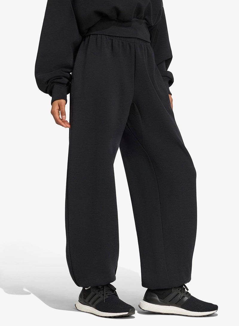 Adidas W All Szn Sl Pt Black Training Pants For Women M - Image 5