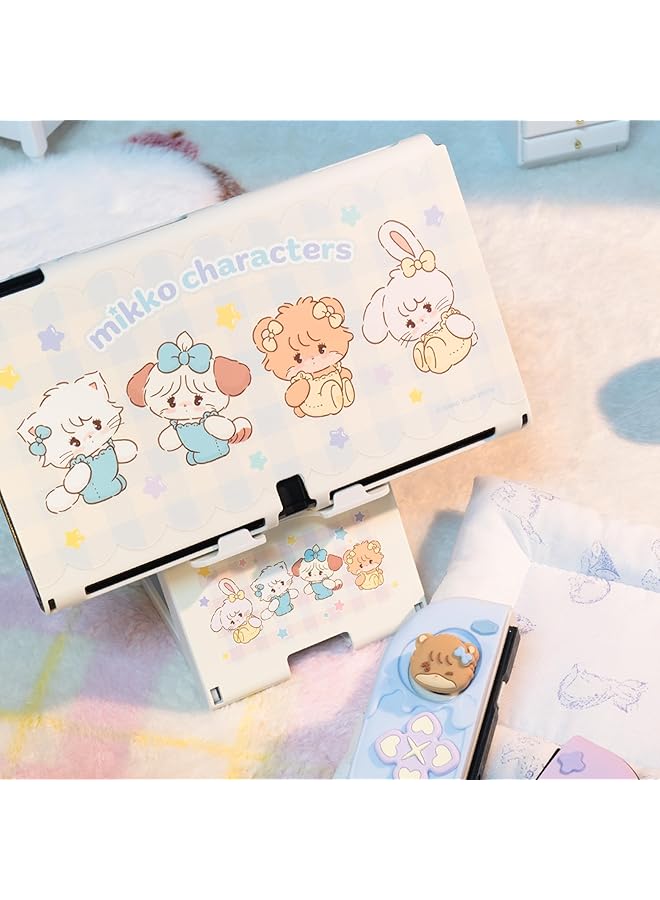 GEEKSHARE Switch Stand Angle Adjustable Playstand Compatible With Switch/Oled/Switch Lite Portable Foldable Holder Bracket Mikko Sweet Thoughts - Image 5