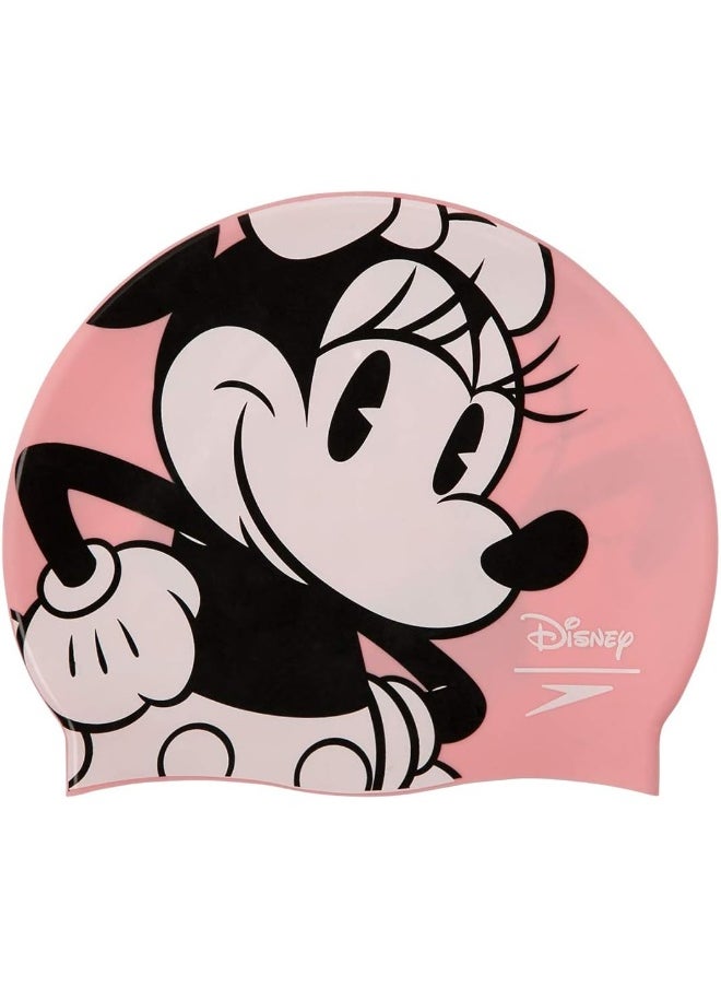 speedo Disney Print Minnie Mouse Swimming Cap Pink  - Image 3