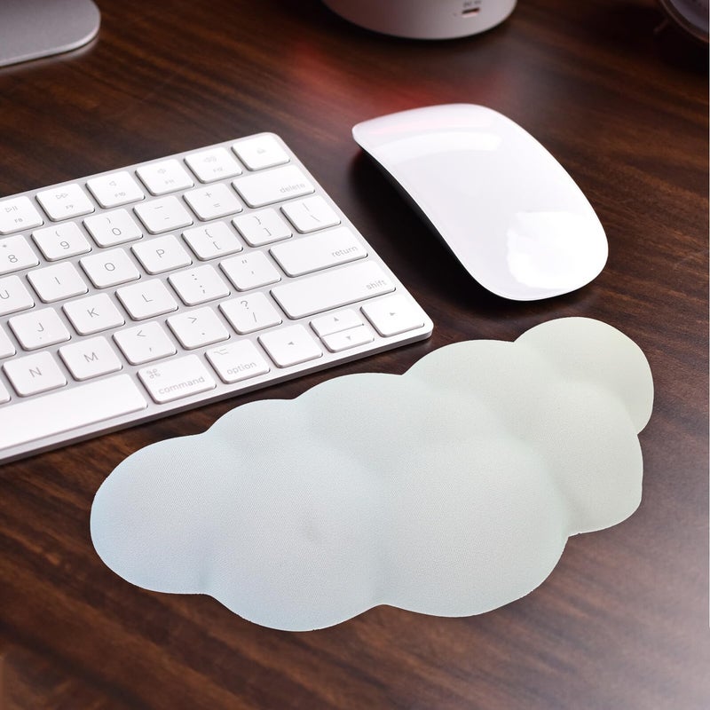 Ergonomic Cloud Wrist Rest For Keyboard And Mouse With Anti Skid Base Office Gaming - Image 4
