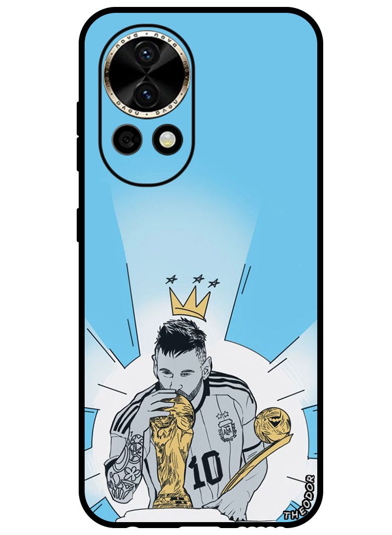 Theodor Protective Case Anti Scratch Shock Proof Bumper Cover For Huawei Nova 12 Pro Messi Kiss WC - Image 1