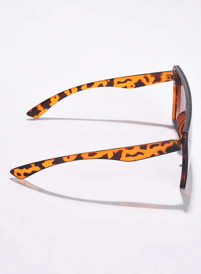 Haute Sauce Brown Lens Brown Oversized Sunglasses